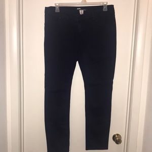 BDG ankle cigarette navy blue pants